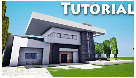 Minecraft: How to Build Cool a Modern House / Mansion Tutorial