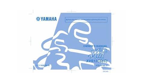 yamaha stryker owners manual