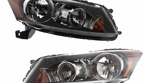 Replacement 2010 Honda Accord - Headlights - Driver and Passenger Side