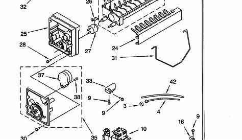 Whirlpool Refrigerator Ice Maker Parts Diagram | Reviewmotors.co