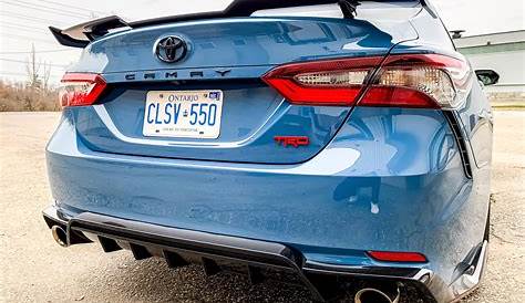 blue 2022 toyota camry