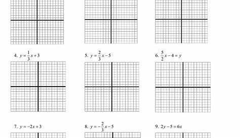 Slope From A Graph Worksheet