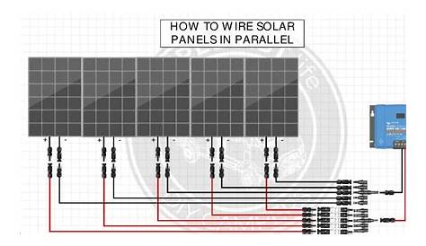 solar panel load diagram circuit