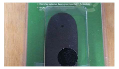 Remington Supercell Recoil Pad for Synthetic Rifle Stocks 19484 for