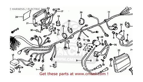 honda magna v45 wiring harness