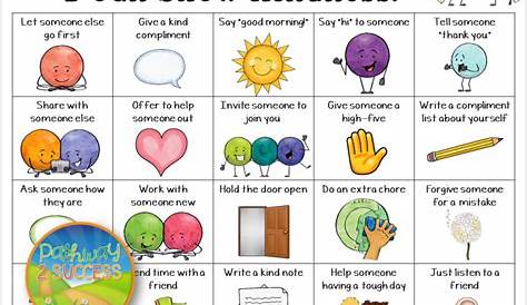 social emotional skills worksheets