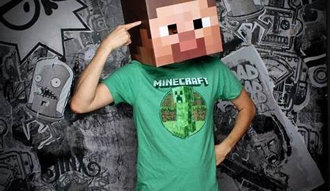 Minecraft Steve Head « Minecraft :: WonderHowTo