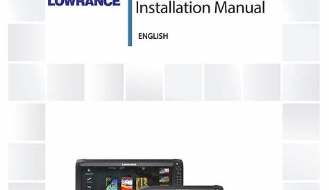 LOWRANCE HDS CARBON INSTALLATION MANUAL Pdf Download | ManualsLib