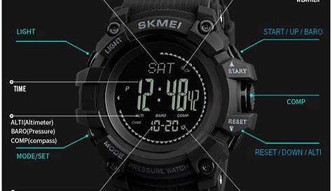 Skmei 0890c Watch Owner's Manual
