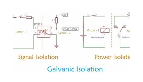 galvanic isolator circuit diagram