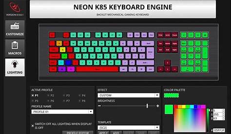 Rosewill NEON K85 RGB Keyboard Review - Performance | TechPowerUp