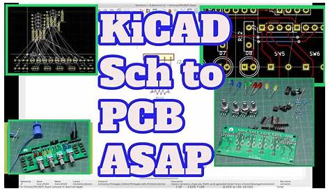 KiCAD Schematic and PCB - Quick Design Example and Build - YouTube