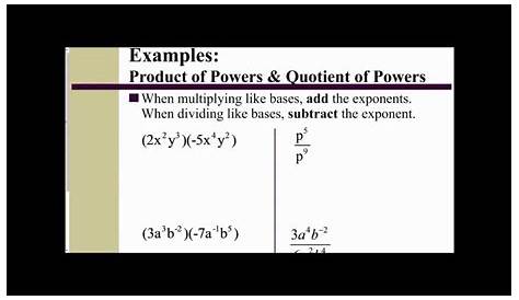 Lesson 4.1 - Exercise Set #1 (Product & Quotient Rules) - YouTube