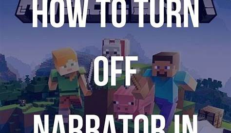 how to turn off narrator minecraft ps4