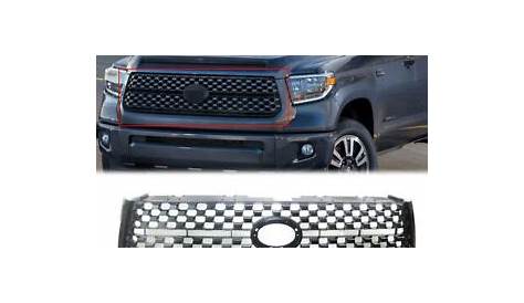 Front Grille For Toyota Tundra 2014-2020 ABS Mesh Grill Replacement