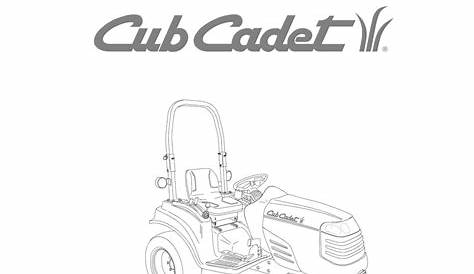 cub cadet cc600 manual