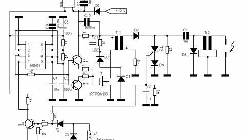 cdi circuit diagram schematics