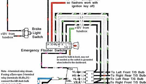 vw beetle wiring harness diagram