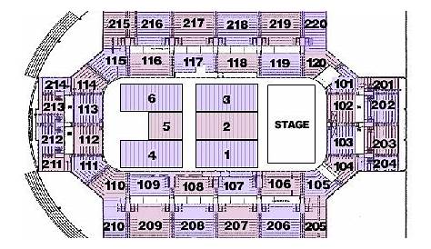 world arena seating chart