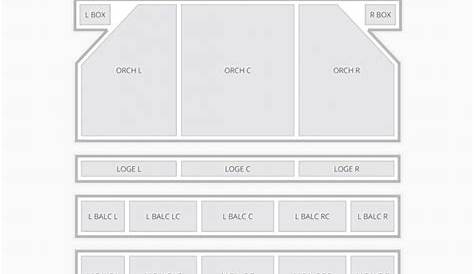 hanover theater seating chart