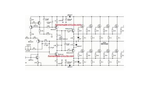 [Download 34+] 1000w 5000w Power Amplifier Circuit Diagram