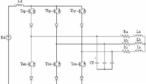 single phase to three phase inverter circuit diagram