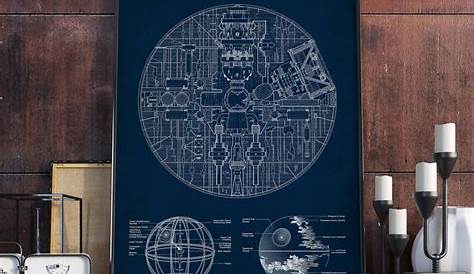 star wars schematic poster