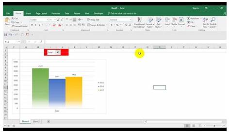 interactive charts in excel