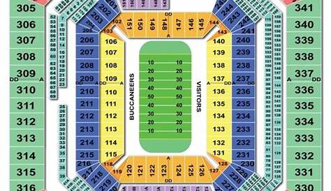 Raymond James Stadium Seating Chart | Seating Charts & Tickets
