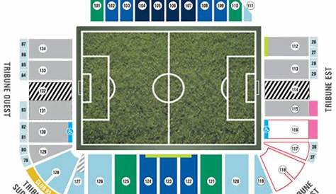 impact field seating chart