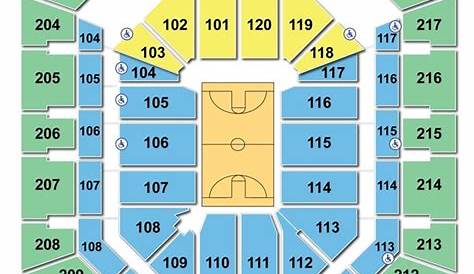 row seat number mizzou arena seating chart with row numbers