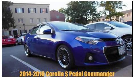 Pedal Commander for 2014 - 2016 Toyota Corolla - YouTube