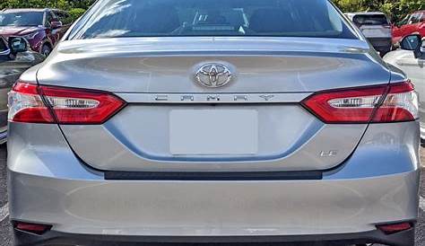 Exterior Accessories : Toyota Camry Rear Bumper Protector