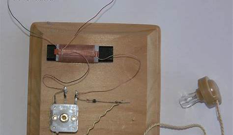 am crystal radio schematic