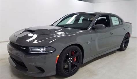 grey dodge charger hellcat