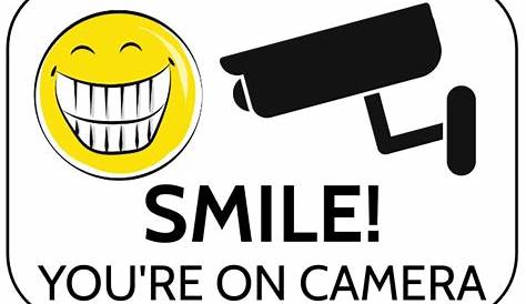 Smile You're On Camera Security Template | PosterMyWall