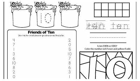 Friends Of Ten Worksheet Free Printable – Learning How to Read