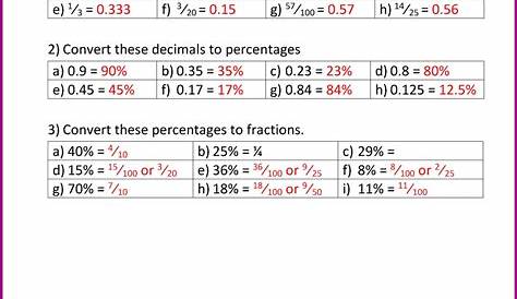 mathaidscom fractions worksheet answers