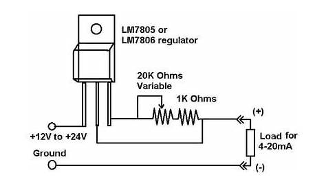 Automatic Control: 4 To 20ma signal generator circuit