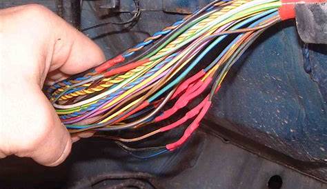E38 wiring harness repair