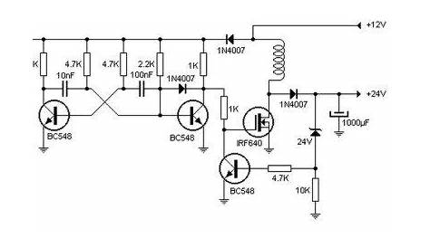 48vdc to 12vdc converter circuit diagram