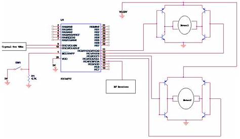 automatic wheelchair circuit diagram