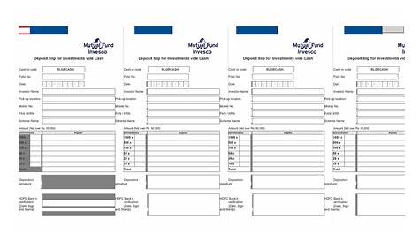 37 Bank Deposit Slip Templates & Examples ᐅ TemplateLab