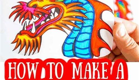 Free Printable Chinese Dragon Templates : Chinese Dragon Puppet Kids