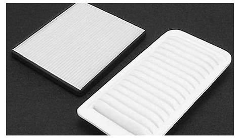 2Pcs Cabin Air filter and Engine Air filter for Toyota Corolla 03-08