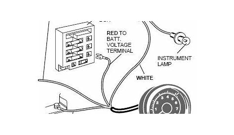 auto tachometer wiring diagram