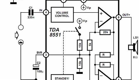 btl amplifier circuit diagram
