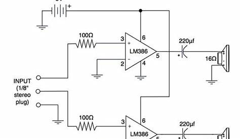 universal stereo preamplifier circuit diagram