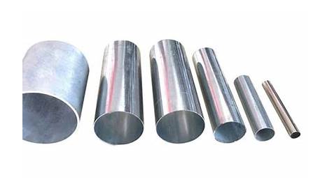 galvanized pipe sizes in mm