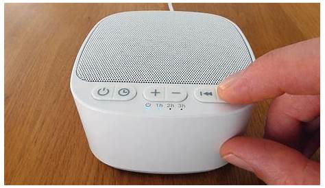 Magicteam White Noise Machine Review And Unboxing - YouTube